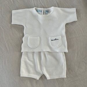 “Austin” embroidered Feltman Brothers Short Sleeve Set